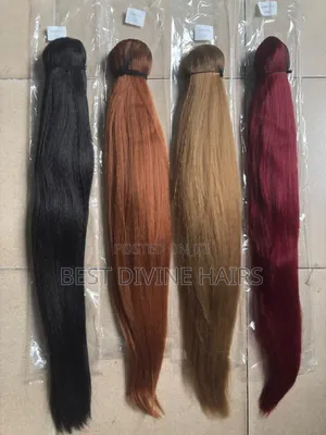 30" Ponytail Clip in Colours ( Mq)