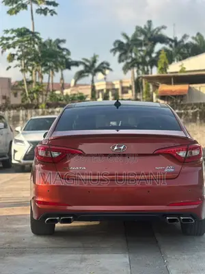 Hyundai Sonata Limited 4dr Sedan (2.0L 4cyl Turbo 6A) 2014 Red