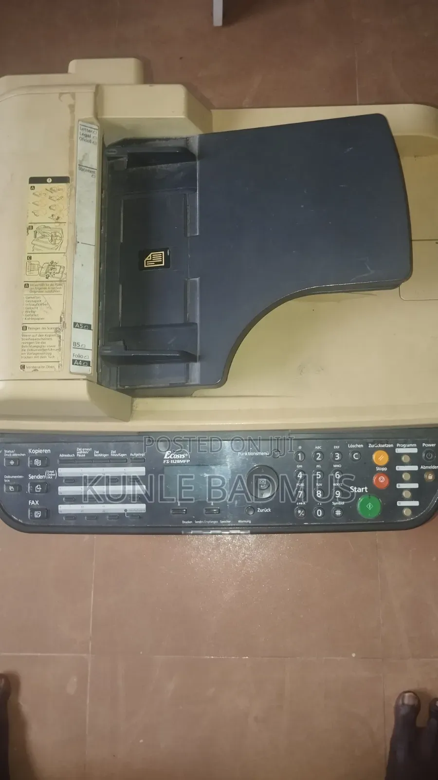 Kyocera Ecosys Fs-1125mfp