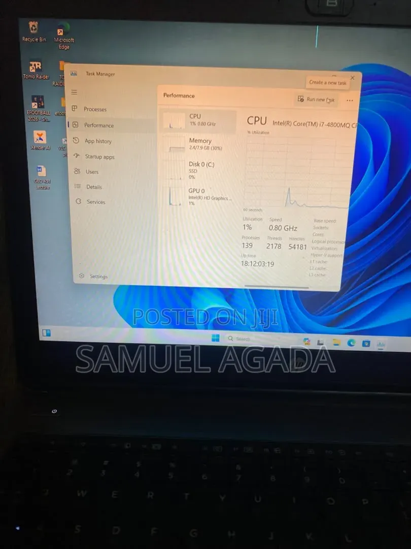 Laptop HP ProBook 650 G1 8GB Intel Core i7 SSD 256GB
