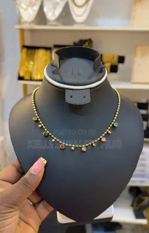 Colored Diamond Ball Necklace