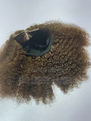 100% Human Hair SDD 5*5 Closure Deep Wave 16 Inches Brown