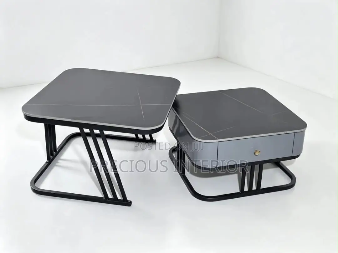 Marble Center Table With Drawer