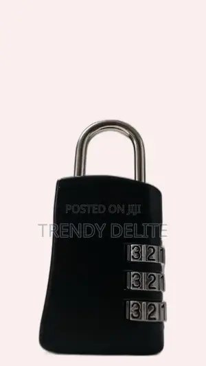 3-Digit Combination Padlock