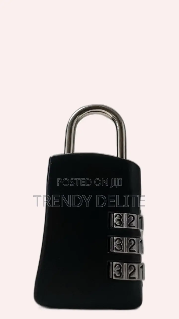 3-Digit Combination Padlock
