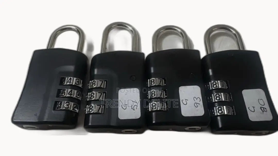 3-Digit Combination Padlock