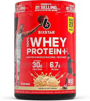 Sixstar Whey Protein Powder With Whey Isolate – 1.8 LBS