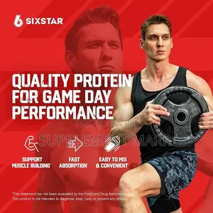 Sixstar Whey Protein Powder With Whey Isolate – 1.8 LBS