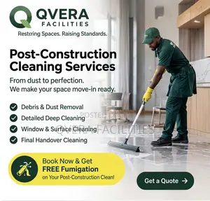 Post Construction Deep Cleaning Services in Lekki VI