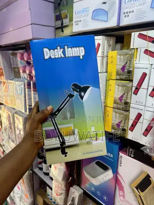Adjustable Clamp Desk Lamp E27 60W – Study/Work Lamp