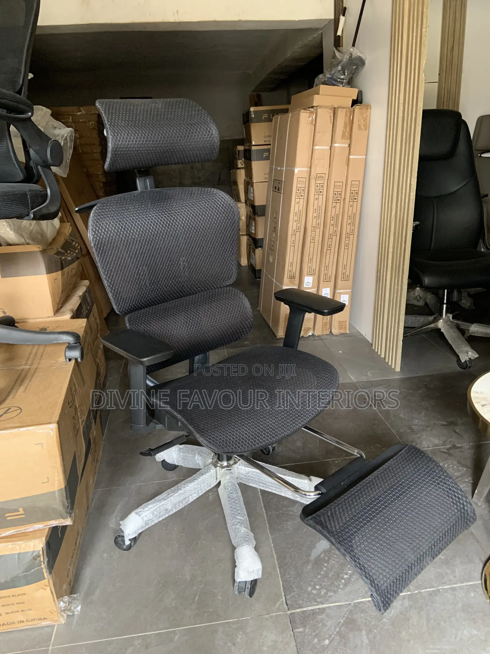 Executive Ergonomic Chair Mesh - Black