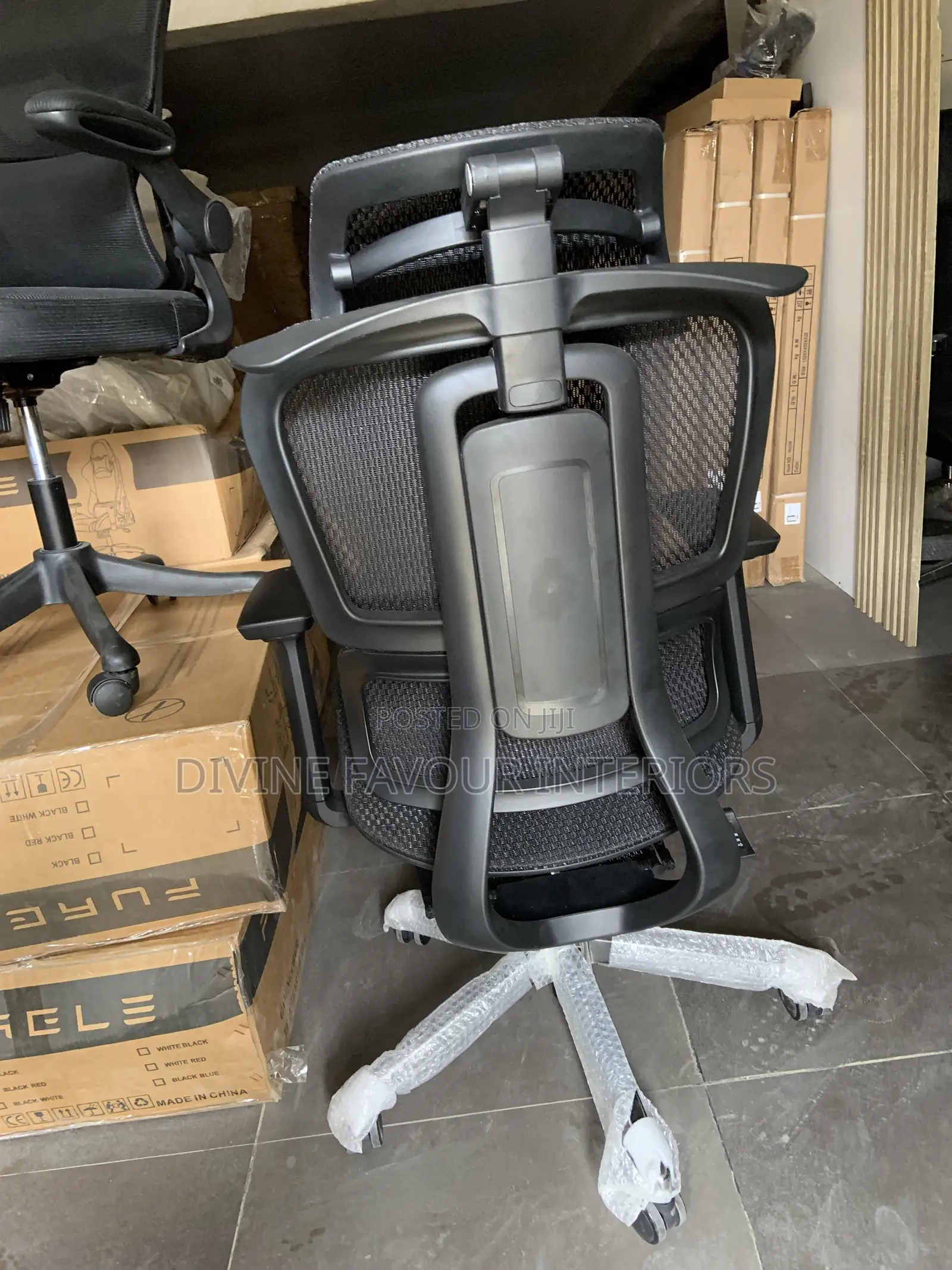 Executive Ergonomic Chair Mesh - Black