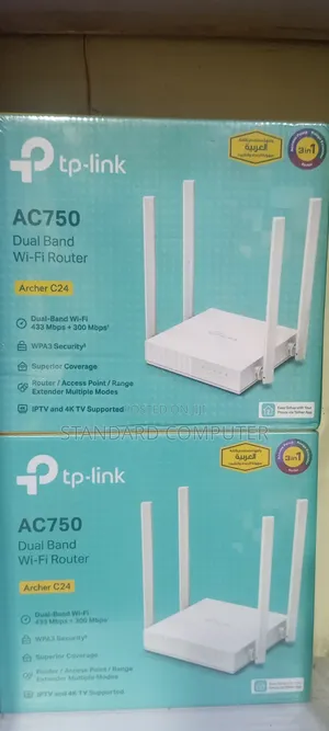 TP-Link Acher C24 Ac750 Dual-Band Wifi Router