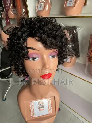 100% Human Hair, 6 Inches No Frontal No Closure Natural Color