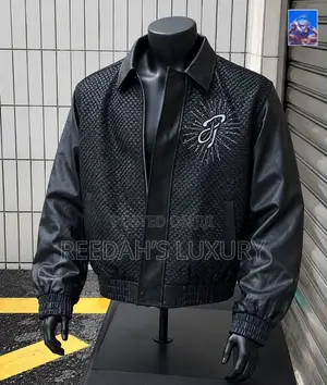 Star Collar MINE Leather Jacket
