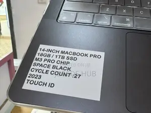 Laptop Apple MacBook Pro 2023 M3 Pro 18GB Apple M3 SSD 1T