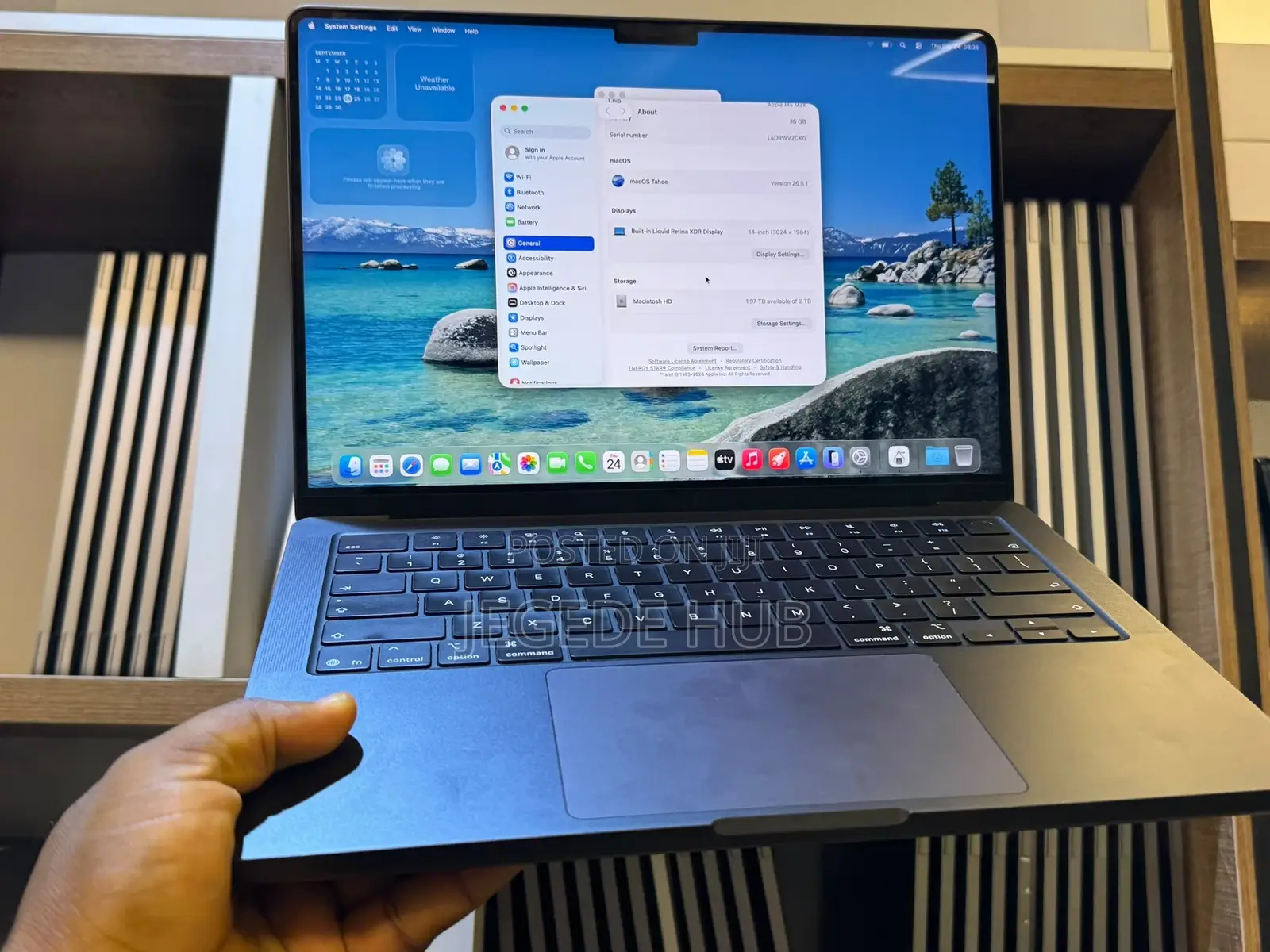 Laptop Apple MacBook Pro 2026 M5 Max 36GB Apple M5 Pro SSD 2T