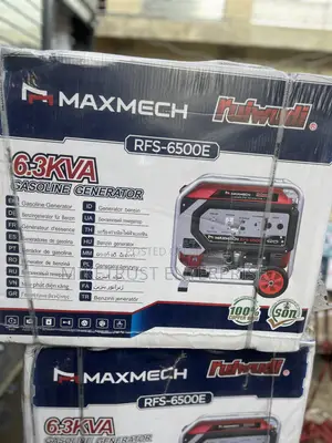 Maxmech 6.3kva Generator And