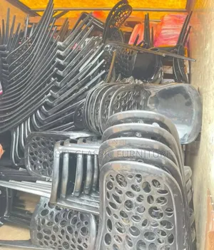 Strongest White and Black Concord Plastic Chairs