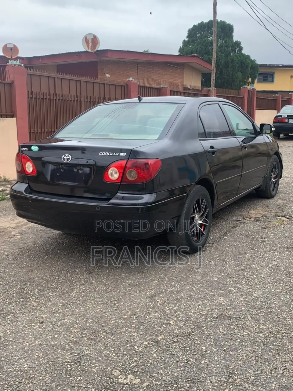 Toyota Corolla 2007 Black