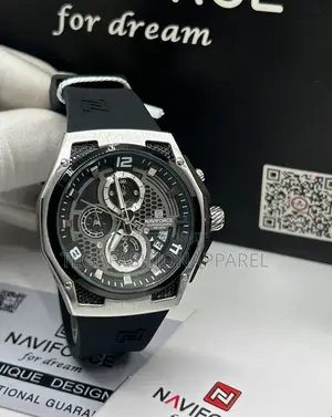 Naviforce Chronographic Rubber Watch