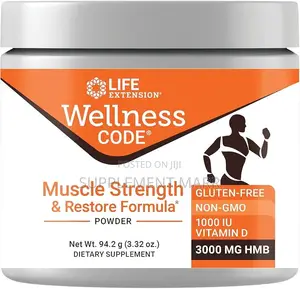Wellness Code Muscle Strength Restore Formula - HMB – 94.2g