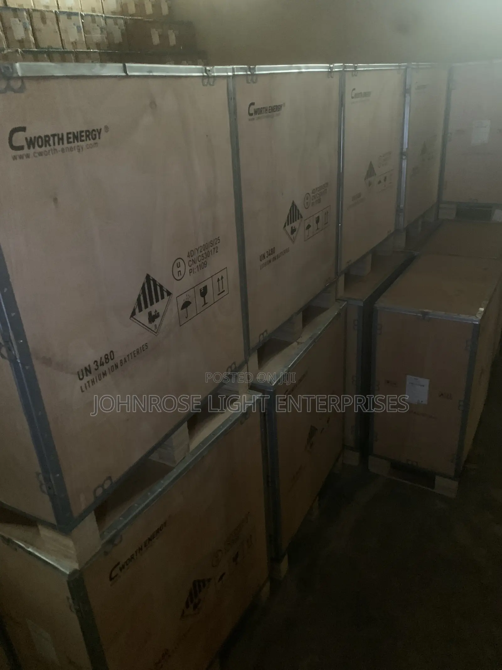 Cworth Lithium Ion Battery 15kwh 51.2v