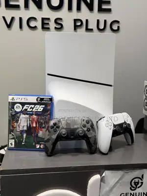 Sony PlayStation 5 Slim Console 1TB, With Extra Controller + FC 26 PS5