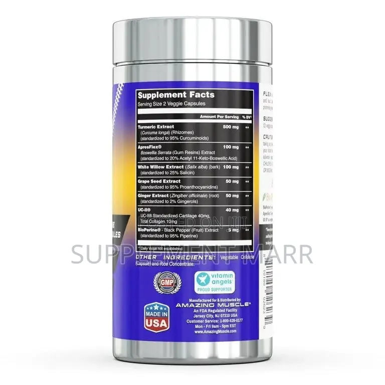 Flex Joint Flexibility Support 60 Veggie Capsules