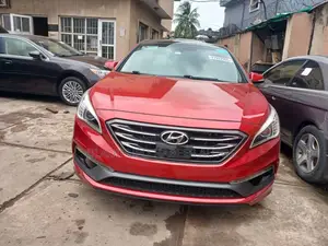 Hyundai Sonata Limited 2.0T Seban (2.0L 4cyl 6A) 2017 Red
