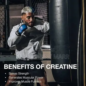 Micronized Creatine Monohydrate Powder 250G – Unflavored – 50 Servings