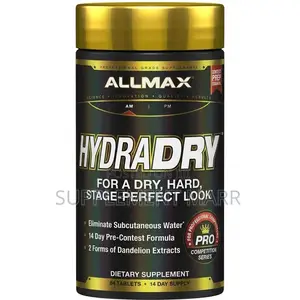 HYDRADRY – 84 Tablets – 14-Day Pre-Contest Formula – 28 Servings