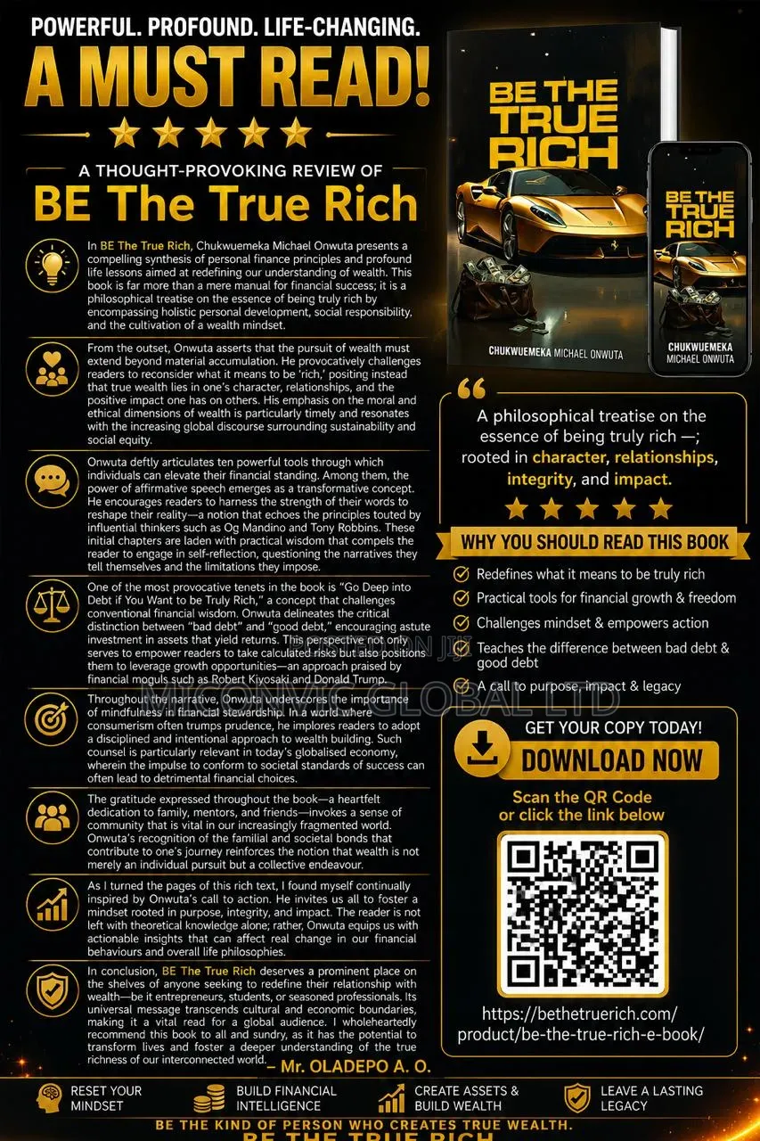 BE the True Rich Ebook