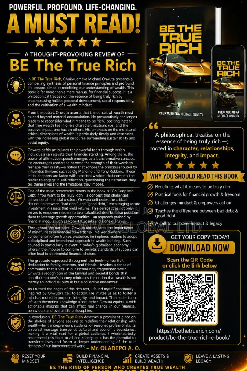 BE the True Rich Ebook
