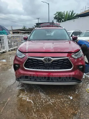 Toyota Highlander Platinum 2021 Burgundy