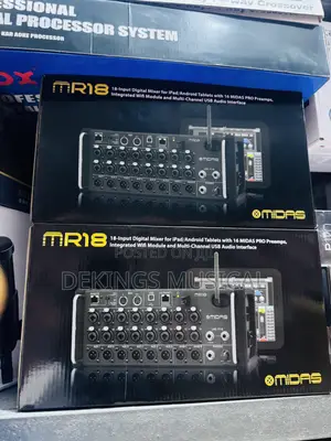 Midas MR18 18 Channels Digital Mixer
