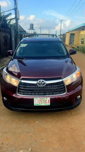 Toyota Highlander 2016 Burgundy