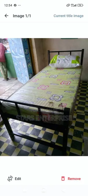 Metal Single Bunk Bed
