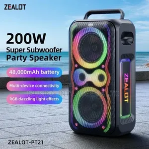 Zealot PT21 PowerBlast 200W Party Bluetooth Speaker