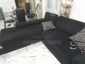 FURNITURE - L-Shape Chair and Dinning Set