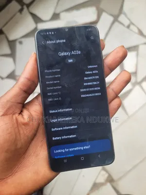 Samsung Galaxy A03s 64 GB Black