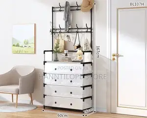 5 and 7 Layers Dust Proof Hat, Bag and Shoe Rack