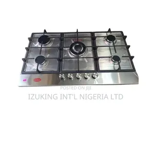Kimax 90cm 5gas Burner Built-in Cookertop Hob Stainless Silver
