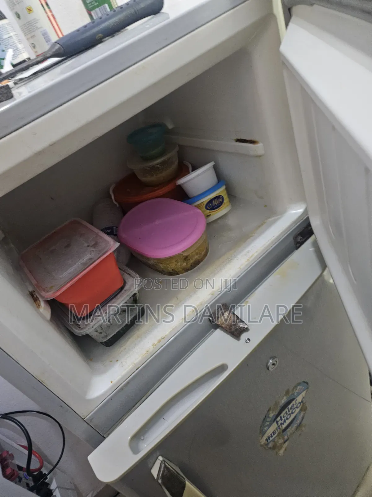 Neatly Used Fridge and Freezer