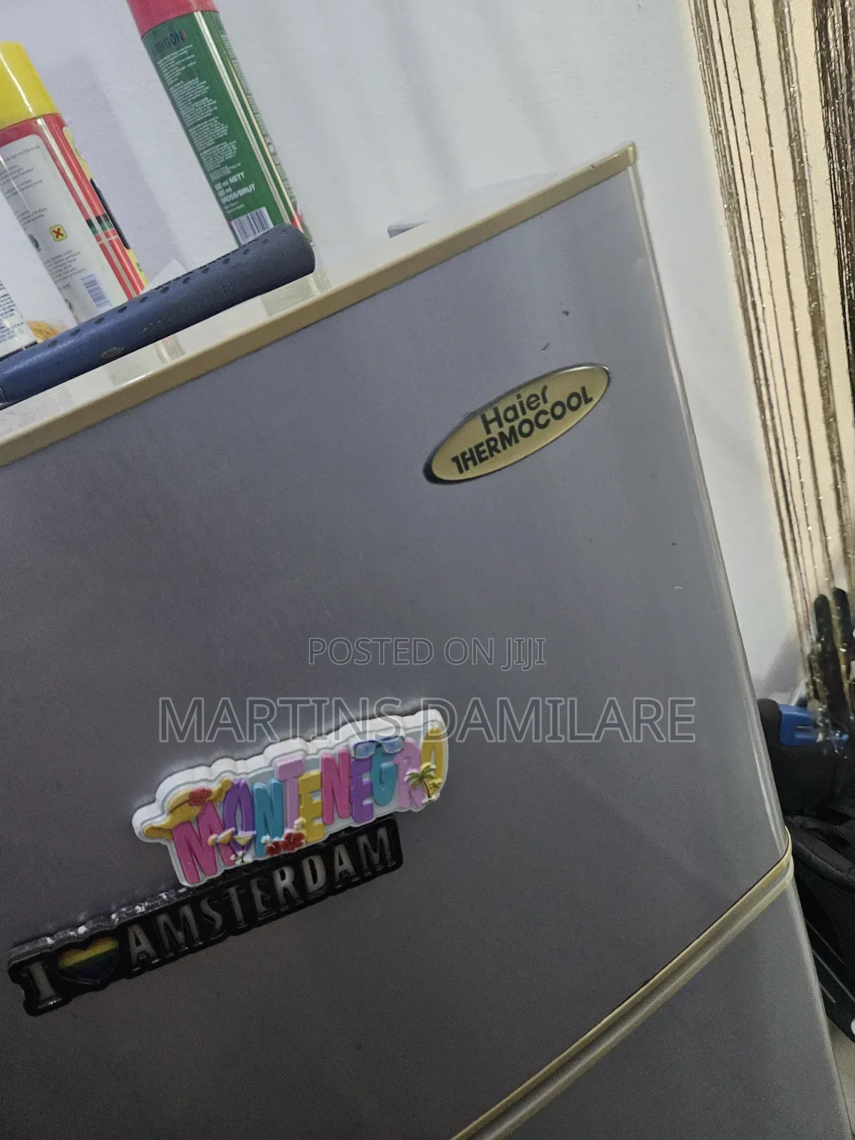 Neatly Used Fridge and Freezer