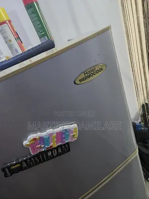 Neatly Used Fridge and Freezer