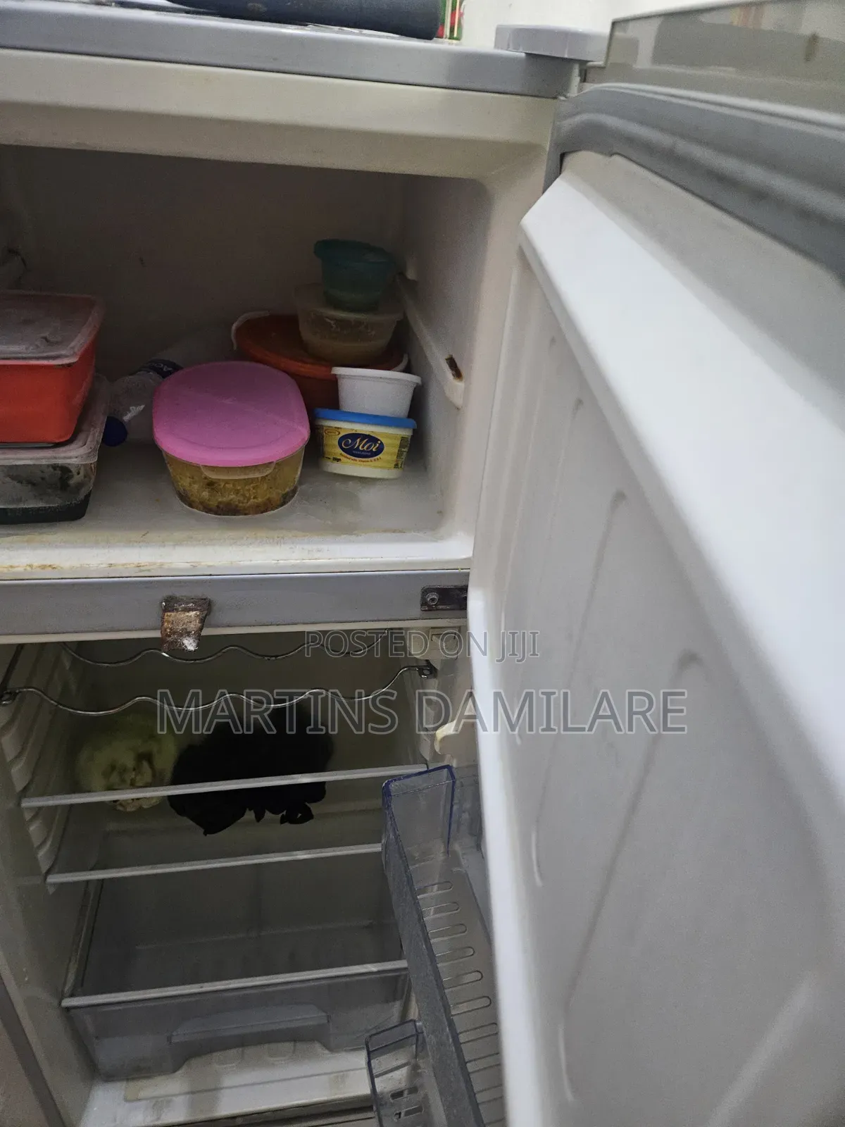 Neatly Used Fridge and Freezer