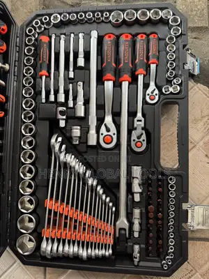 Professional 216-Piece Tool Set – Complete Mechanics Hand Tool Kit