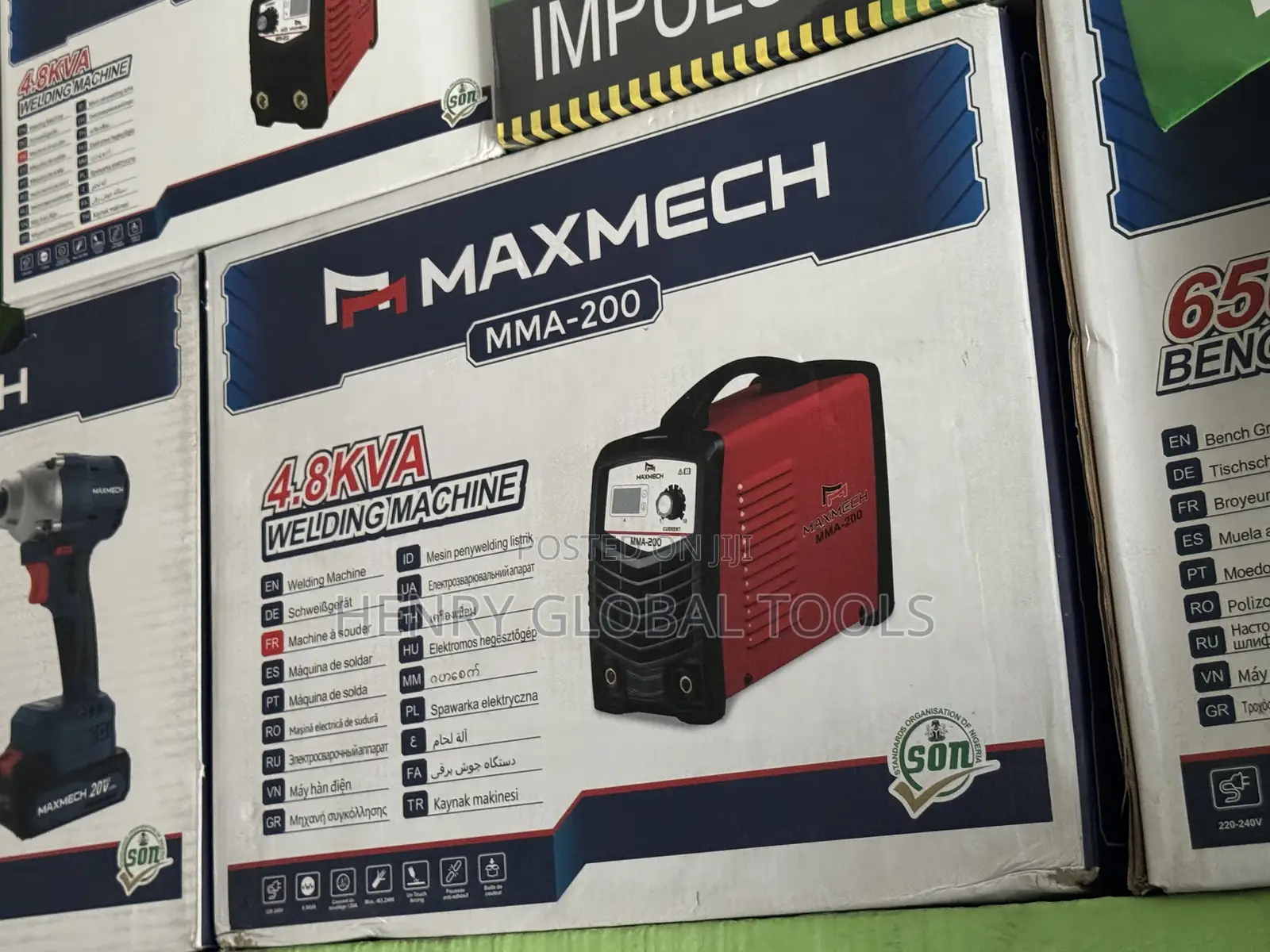 Maxmech Mma-200 4.8kva Welding Machine