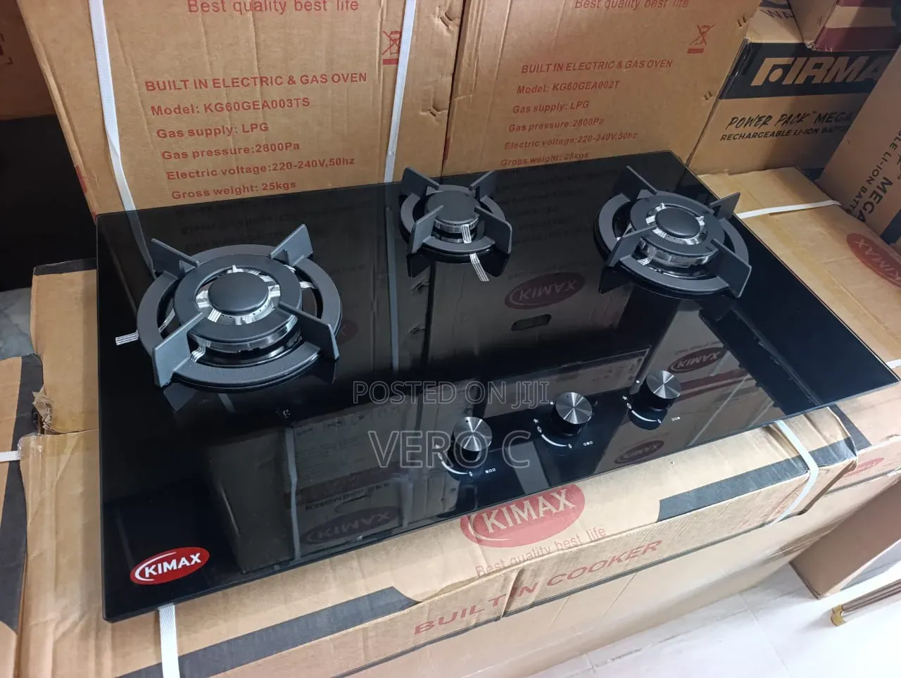 Very Duration 3 Burners Gas Hub.